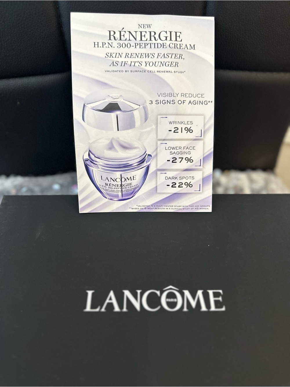 Lancome Rénergie & Génifique Duo in Iridescent Purple and Silver - Picture 2 of 4